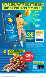 Gazetka promocyjna Lidl - Aktionsprospekt - Gazetka - ważna od 20.01 do 20.01.2024 - strona 7 - produkty: angebot, coupon, eis, gutschein, reis, telefon, Ti, Tüte, ZTE, zwiebel, zwiebeln