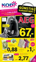 Gazetka promocyjna Kodi - Prospekte - Gazetka - ważna od 29.09 do 29.09.2022 - strona 1 - produkty: batterie, batterien, Bau, baumwolle, beutel, eis, elle, geschirr, geschirrtuch, Knödel, Meisenknödel, reis, staubsauger, staubsaugerbeutel, swirl, teller, Ti, tuc, wolle