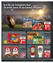 Gazetka promocyjna Edeka - Prospekte - Gazetka - ważna od 13.11 do 13.11.2024 - strona 22 - produkty: burger, eis, flammkuchen, gin, Golden Longs, heinz, ketchup, kuchen, lamm, mayonnaise, mccain, Ofen, original wagner, pizza, reis, steinofen, steinofen pizza, tee, tomato ketchup, wagner, Yo, ZTE