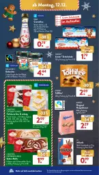 Gazetka promocyjna AldiSud - NÄCHSTE WOCHE - Gazetka - ważna od 17.12 do 17.12.2022 - strona 16 - produkty: aldi, Becher, beere, cookie, cookie dough, coppenrath, creme, eis, eisbecher, elle, erdbeere, erde, ferrero, flasche, gin, joghur, joghurt, kakao, Kinder, kinder schokolade, kirsch, Manner, mikado, milch, rama, reis, Ria, sahne, schoko, schokolade, storck, teller, Ti, toffifee, ZTE