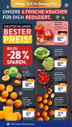 Gazetka promocyjna AldiSud - NÄCHSTE WOCHE - Gazetka - ważna od 17.12 do 17.12.2022 - strona 4 - produkty: aldi, clementinen, datteltomaten, eimer, eis, eisbergsalat, kiwi, Kiwi Gold, kracher, natur, orange, orangen, paprika, paprika rot, reis, saft, Saftorangen, salat, Ti, tomate, tomaten, ZTE