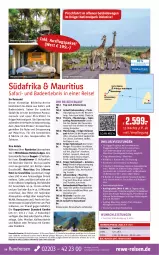 Gazetka promocyjna Rewe Reisen - Reiseprospekt - Gazetka - ważna od 28.06 do 28.06.2024 - strona 16 - produkty: amaro, Bad, bett, Betten, buch, deutschsprachige reiseleitung, dusche, eis, Elefant, elle, ente, erde, fisch, Garten, gin, inklusivleistungen, kaffee, krüger, Liege, mandel, pool, puma, rama, reis, reiseverlauf, rel, Ria, rwe, schirme, Ti, uhr, Yo, Zelt
