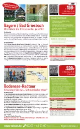 Gazetka promocyjna Rewe Reisen - Reiseprospekt - Gazetka - ważna od 28.06 do 28.06.2024 - strona 27 - produkty: axe, Bad, Bademantel, bett, Betten, blume, blumen, buch, dusche, eis, Elan, elle, Fahrrad, Garten, harman, inklusivleistungen, kaffee, kosmetik, küche, kuchen, Küchen, Kugel, kurtaxe, LG, mac, Mantel, natur, reis, reiseverlauf, rum, rwe, sattel, Spiele, Sport, stube, Tasche, tee, Ti, tisch, uhr, wasser