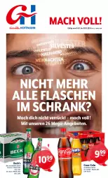 Gazetka promocyjna Getraenke Hoffmann - Prospekte - Gazetka - ważna od 09.11 do 09.11.2024 - strona 1 - produkty: angebot, angebote, bier, coca-cola, cola, flasche, mac, Schrank, Ti