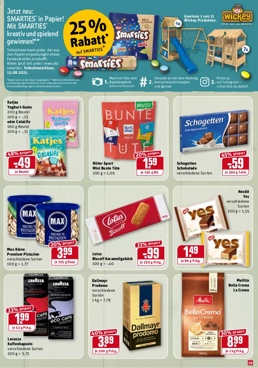 Aktueller Prospekt Rewe - Prospekte - von 25.05 bis 29.05.2021 - strona 19