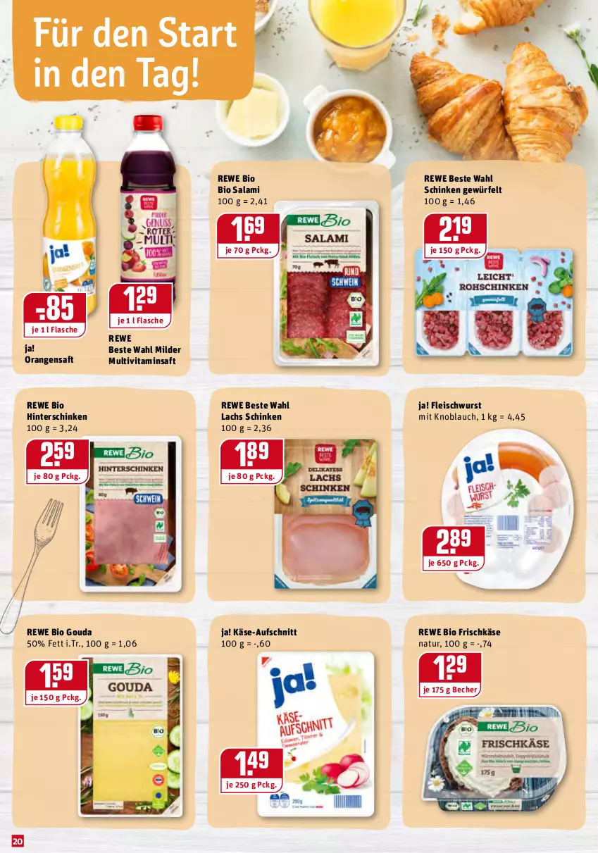 Aktueller Prospekt Rewe - Prospekte - von 25.05 bis 29.05.2021 - strona 20