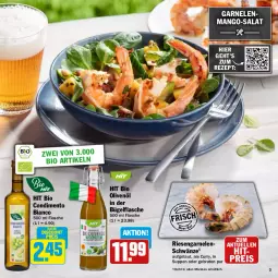 Gazetka promocyjna Hit - Grillbroschüre - Gazetka - ważna od 23.06 do 23.06.2024 - strona 3 - produkty: auer, bio, braten, bügel, bügelflasche, condimento, Condimento Bianco, curry, discount, eis, elle, flasche, garnelen, mango, olive, oliven, olivenöl, reis, rezept, riesengarnelen, salat, suppe, suppen, Ti