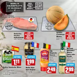 Gazetka promocyjna Hit - Grillbroschüre - Gazetka - ważna od 23.06 do 23.06.2024 - strona 7 - produkty: balsam, balsamico, balsamico bianco, Dijon Senf, eis, elle, flasche, gin, grill, kalbskotelett, kotelett, LG, maille, melone, melonen, Mode, natur, olive, oliven, reis, rezept, rosato, salat, sauce, saucen, senf, Ti, Tipi