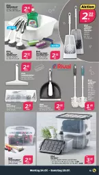 Gazetka promocyjna Netto - Woche 30 - Gazetka - ważna od 29.07 do 29.07.2023 - strona 15 - produkty: bürste, bürsten, decke, Deckel, garnitur, schüssel, Ti, werkzeug, Werkzeugbox