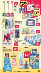 Gazetka promocyjna Netto - Woche 30 - Gazetka - ważna od 29.07 do 29.07.2023 - strona 17 - produkty: Bau, baumwolle, bett, bettwäsche, buch, decke, disney, duschtuch, Kinder, kissen, Kreide, kuscheldecke, leine, LG, Malbuch, Mode, Paw Patrol, Ria, rwe, Seife, spannbettlaken, Ti, tisch, tuc, werkzeug, wolle