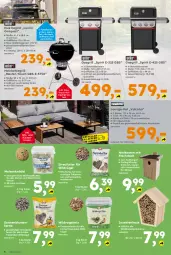 Gazetka promocyjna  - Gazetka - ważna od 14.03 do 14.03.2026 - strona 6 - produkty: beutel, blume, blumen, edelstahl, eimer, eis, Elektro, gasgrill, grill, grillrost, Holz, holzkohle, holzkohlegrill, kissen, Knödel, Kohlegrill, lounge-set, Meisenknödel, nerf, Reinigung, Rückenkissen, rwe, sekt, sonnenblume, sonnenblumen, Sonnenblumenkerne, sonnenblumenkernen, Streufutter, Ti, tisch, Vogelfutter, Wild