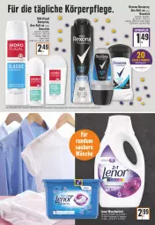 Gazetka promocyjna Edeka - Angebote der Woche - Gazetka - ważna od 19.02 do 19.02.2022 - strona 20 - produkty: deo, deospray, Deostick, deutschlandcard, erde, flasche, körperpflege, lenor, lenor waschmittel, Pods, rexona, roll-on, Ti, waschmittel