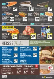 Gazetka promocyjna Edeka - Angebote der Woche - Gazetka - ważna od 19.02 do 19.02.2022 - strona 24 - produkty: angebot, angebote, arla, bio, braten, brötchen, eintopf, eis, elle, filet, filets, fisch, fische, Fischer, fischtheke, grill, grillhähnchen, ilag, kasseler, kokos, kräuter, küche, Küchen, lachs, lachsfilet, lack, lebensmittel, Makrele, Makrelenfilets, malz, mango, matjes, Mett, mettwurst, mit zwiebeln, möhren, nudel, nudeln, omega, Omega-3, Rauch, reis, rel, sauce, Schal, Schale, Schere, schwein, schweine, schweinenacken, tee, telefon, Ti, tisch, topf, vom schweinenacken, wein, weine, wurst, zwiebel, zwiebeln