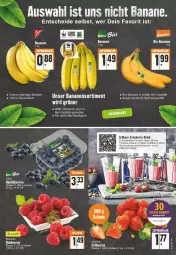 Gazetka promocyjna Edeka - Angebote der Woche - Gazetka - ważna od 19.02 do 19.02.2022 - strona 3 - produkty: banane, bananen, beere, beeren, bier, Biere, bio, bio-bananen, cranberry, drink, Elan, erdbeere, erdbeeren, getränk, heidelbeere, heidelbeeren, himbeer, himbeere, himbeeren, mac, Schal, Schale, soja, Sojadrink, spitzenqualität, Ti