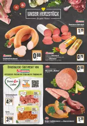 Gazetka promocyjna Edeka - Angebote der Woche - Gazetka - ważna od 19.02 do 19.02.2022 - strona 8 - produkty: asti, auer, Bau, Bauer, chili, dell, eier, eis, fleisch, gin, gulasch, gyros, Kalbfleisch, knoblauch, landleberwurst, leberwurst, lion, mit kalbfleisch, mit knoblauch, Mode, mortadella, natur, obst, ring, Rotwurst, schwein, schweine, schweinegulasch, Ti, wein, weine, wurst