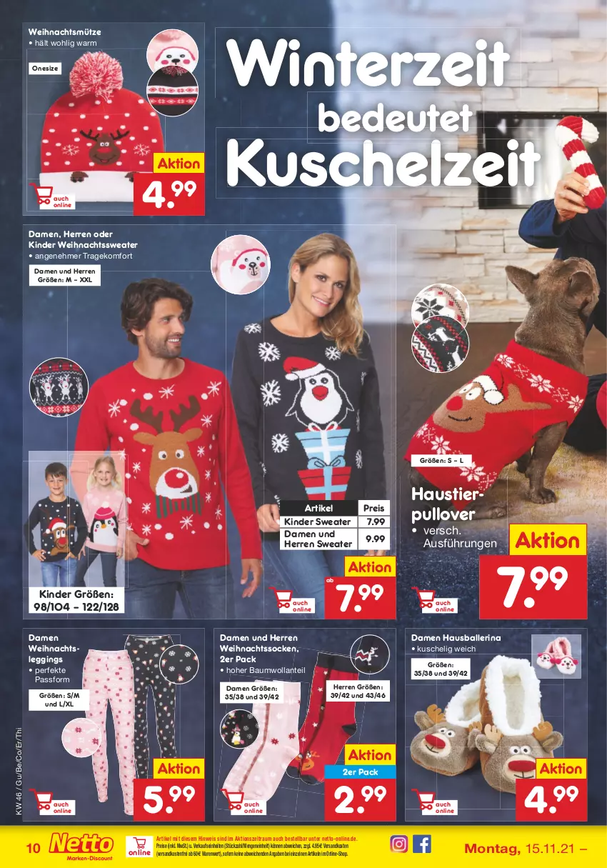 Aktueller Prospekt Netto Marken-Discount - Filial Angebote - von 15.11 bis 20.11.2021 - strona 10