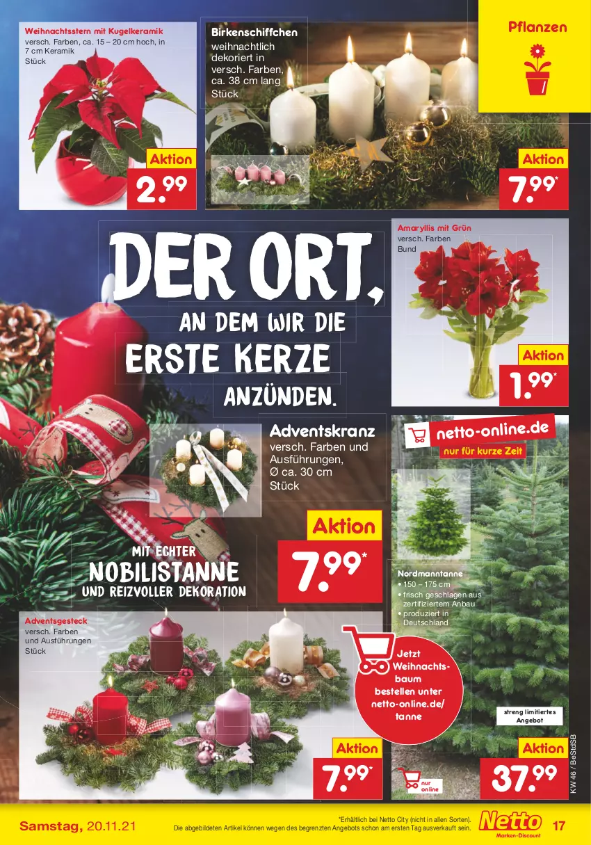 Aktueller Prospekt Netto Marken-Discount - Filial Angebote - von 15.11 bis 20.11.2021 - strona 17