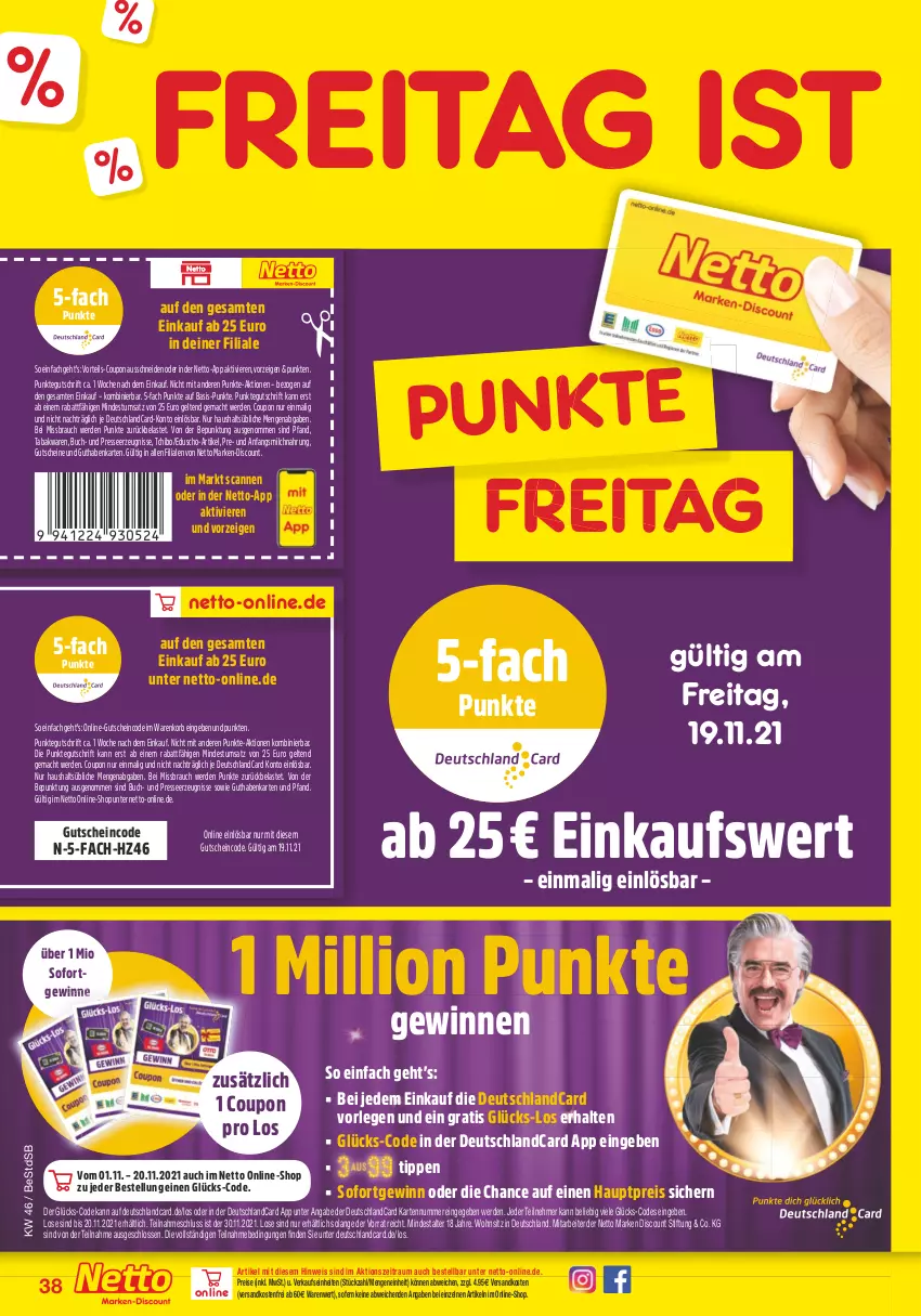 Aktueller Prospekt Netto Marken-Discount - Filial Angebote - von 15.11 bis 20.11.2021 - strona 38