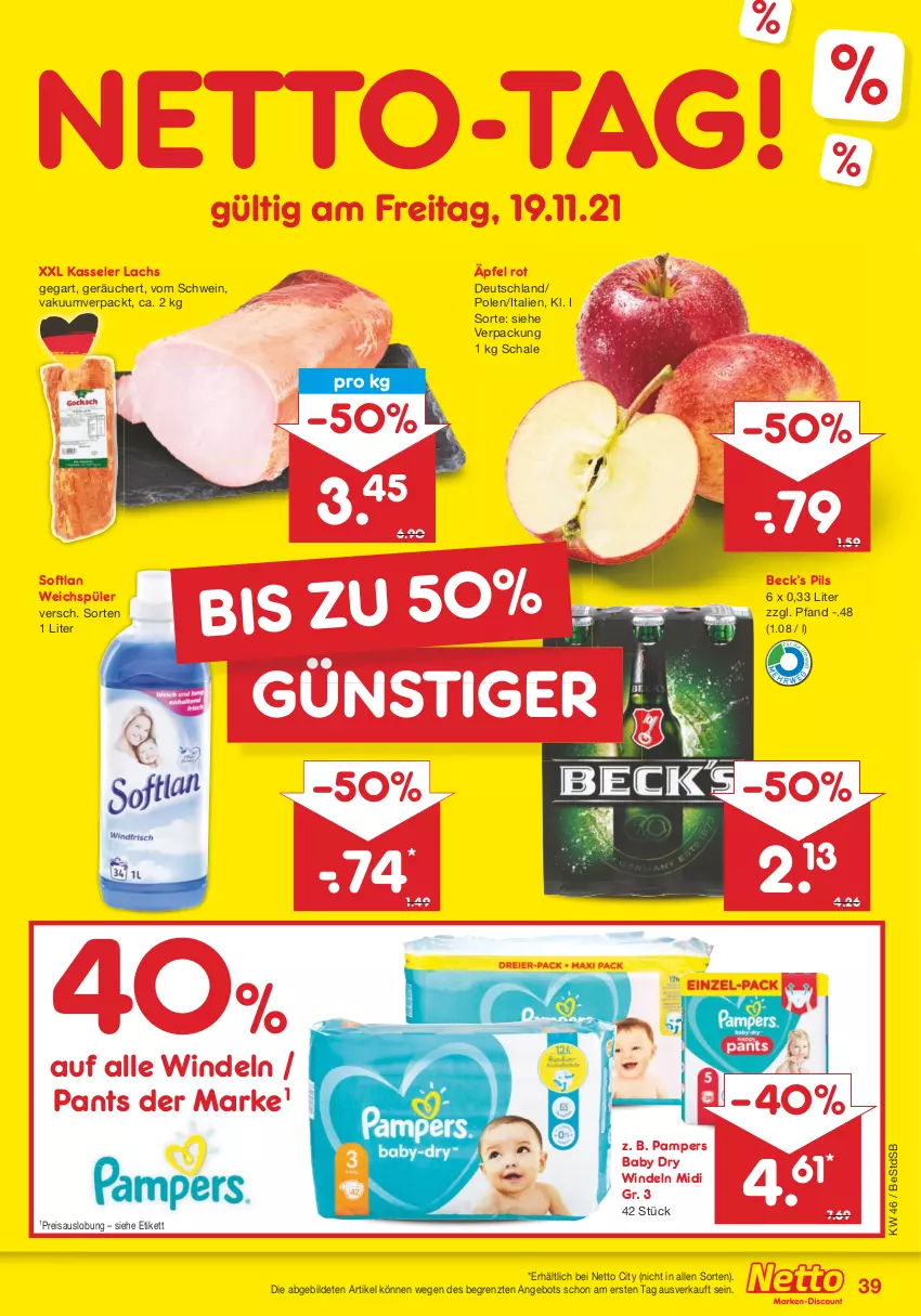 Aktueller Prospekt Netto Marken-Discount - Filial Angebote - von 15.11 bis 20.11.2021 - strona 39