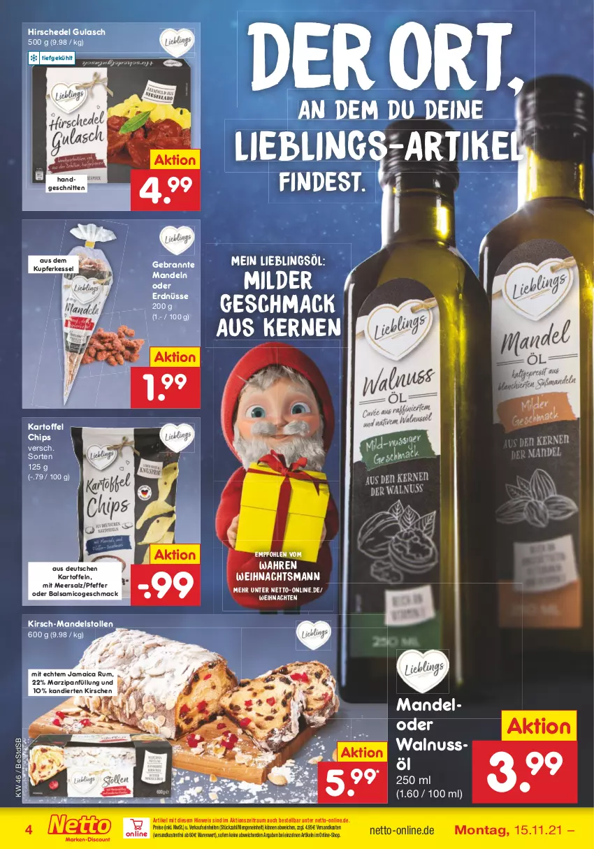 Aktueller Prospekt Netto Marken-Discount - Filial Angebote - von 15.11 bis 20.11.2021 - strona 4