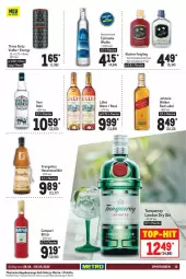 Gazetka promocyjna Metro - Food - Gazetka - ważna od 04.05 do 04.05.2022 - strona 13 - produkty: campari, dry gin, flasche, frangelico, getränk, getränke, gin, haselnuss, johnnie walker, kleiner feigling, leine, likör, lillet, london dry, london dry gin, nuss, Palette, spirituosen, Tanqueray, Three Sixty, Ti, top-hit, vodka, wodka, yeni raki