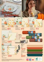 Gazetka promocyjna Selgros - Kuerbisrezepte - Gazetka - ważna od 21.09 do 21.09.2022 - strona 8 - produkty: angebot, angebote, duni, eis, elle, LG, Rauch, reis, Serviette, Ti, tisch, Tischset, trolli, tuc