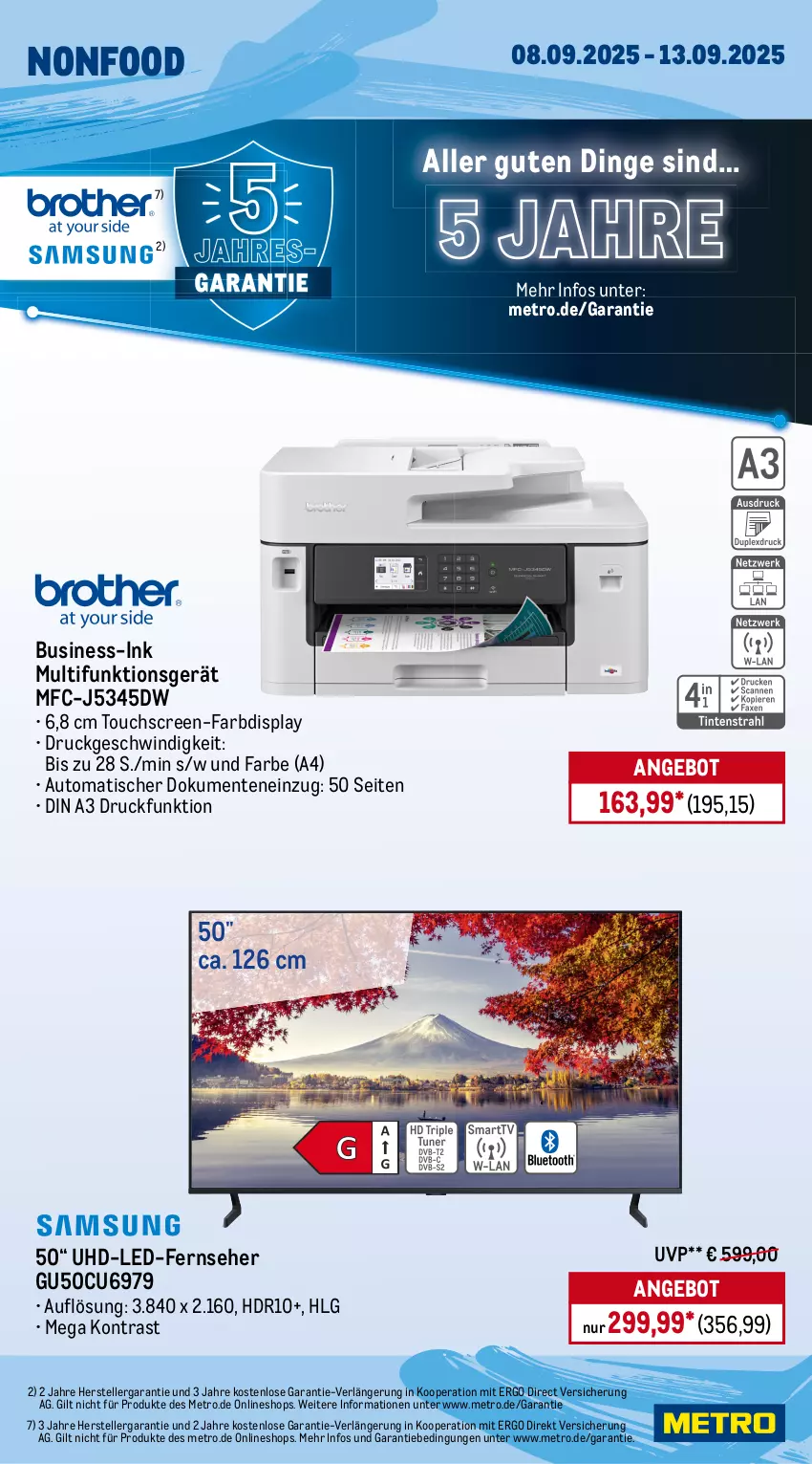 Aktueller Prospekt Metro - Wochen-Angebote - von 08.09 bis 13.09.2025 - strona 24 - produkty: angebot, auto, elle, ente, fernseher, LG, Metro, teller, Ti, tisch, touchscreen, uhd