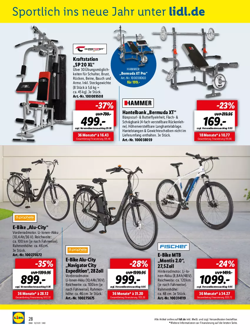 Aktueller Prospekt Lidl - Aktuelle Onlineshop-Highlights - von 01.12 bis 31.12.2021 - strona 28