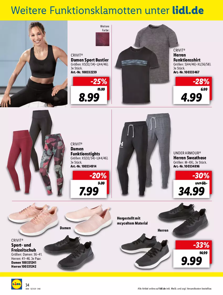 Aktueller Prospekt Lidl - Aktuelle Onlineshop-Highlights - von 01.12 bis 31.12.2021 - strona 34