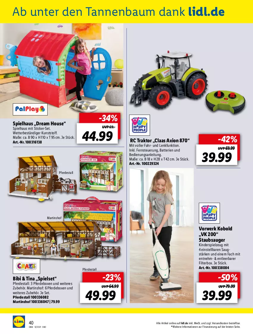 Aktueller Prospekt Lidl - Aktuelle Onlineshop-Highlights - von 01.12 bis 31.12.2021 - strona 40