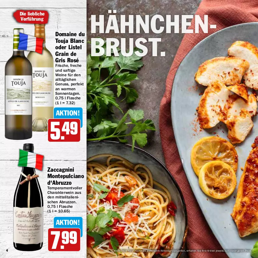 Aktueller Prospekt Hit - Wochenprospekt - von 11.08 bis 30.08.2025 - strona 4 - produkty: ACC, aktionspreis, eis, flasche, monte, Montepulciano, nuss, reis, rwe, saft, Ti, wein, weine