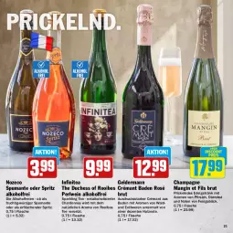 Gazetka promocyjna Hit - Wochenprospekt - Gazetka - ważna od 30.08 do 30.08.2025 - strona 21 - produkty: alkohol, auer, Bad, beere, beeren, brut, champagne, chardonnay, discount, eis, ente, erdbeere, erdbeeren, flasche, frucht, geldermann, getränk, gin, Holz, LG, obst, pfirsich, puma, reis, spumante, tee, Ti, wein
