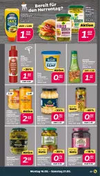Gazetka promocyjna Netto - Angebote ab Montag - Gazetka - ważna od 21.05 do 21.05.2022 - strona 7 - produkty: auer, Becher, burger, develey, feinkost, früchte, gewürz, Gewürzgurke, gewürzgurken, gewürzketchup, gurke, gurken, Hela, homann, ketchup, Kühne, mais, mikado, olive, oliven, rote bete, salat, Salatgurke, salatgurken, sandwich, sauce, senf, snack, Ti