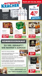 Gazetka promocyjna Getraenkeland - Gazetka - ważna od 05.06 do 05.06.2026 - strona 3 - produkty: aktionspreis, Alwa, Berger, bestpreis, bestpreise, bier, bismarck, eis, erde, franziskaner, gösser, krombache, krombacher, mineralwasser, natur, natur radler, pils, pilsner, radeberger, radeberger pilsner, radler, reis, spirituosen, Ti, wasser, weissbier