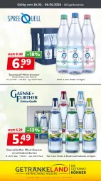 Gazetka promocyjna Getraenkeland - Gazetka - ważna od 05.06 do 05.06.2026 - strona 9 - produkty: Alwa, bestpreis, bestpreise, eis, Elan, elle, getränk, getränke, limette, Mett, mineralwasser, Mineralwasser Classic, natur, reis, rel, Spreequell, tee, Ti, wasser