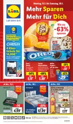 Gazetka promocyjna Lidl - Aktionsprospekt - Gazetka - ważna od 20.01 do 20.01.2024 - strona 1 - produkty: angebot, angebote, Bad, bett, bettwäsche, bio, Bitset, coupon, eis, fol epi, joghur, joghurt, joghurt mit der ecke, Käse, käsescheiben, keks, kekse, Müller, oreo, reis, Ti, ZTE