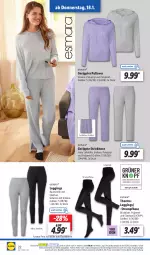Gazetka promocyjna Lidl - Aktionsprospekt - Gazetka - ważna od 20.01 do 20.01.2024 - strona 26 - produkty: angebot, Bau, baumwolle, dell, eis, elle, esmara, gin, hose, leggings, Mode, ndk, Pullover, reis, rum, Schal, Schale, Strumpfhose, Thermoleggings, Ti, wolle, ZTE