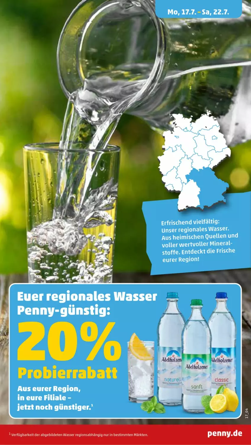 Aktueller Prospekt Penny - Prospekte - von 17.07 bis 22.07.2023 - strona 19 - produkty: elle, rel, Ti, wasser