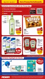 Gazetka promocyjna Penny - Prospekte - Gazetka - ważna od 22.07 do 22.07.2023 - strona 30 - produkty: eis, ente, erde, Geflügel, geflügelsalat, gin, heinz, ketchup, pampers, payback, salat, salz, shampoo, spargel, storck, Ti, Tiere, toffifee, tomato ketchup, vin de france