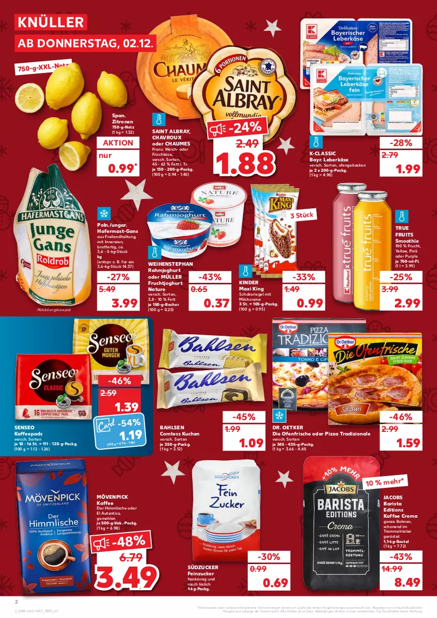 Aktueller Prospekt Kaufland - von 02.12 bis 08.12.2021 - strona 2