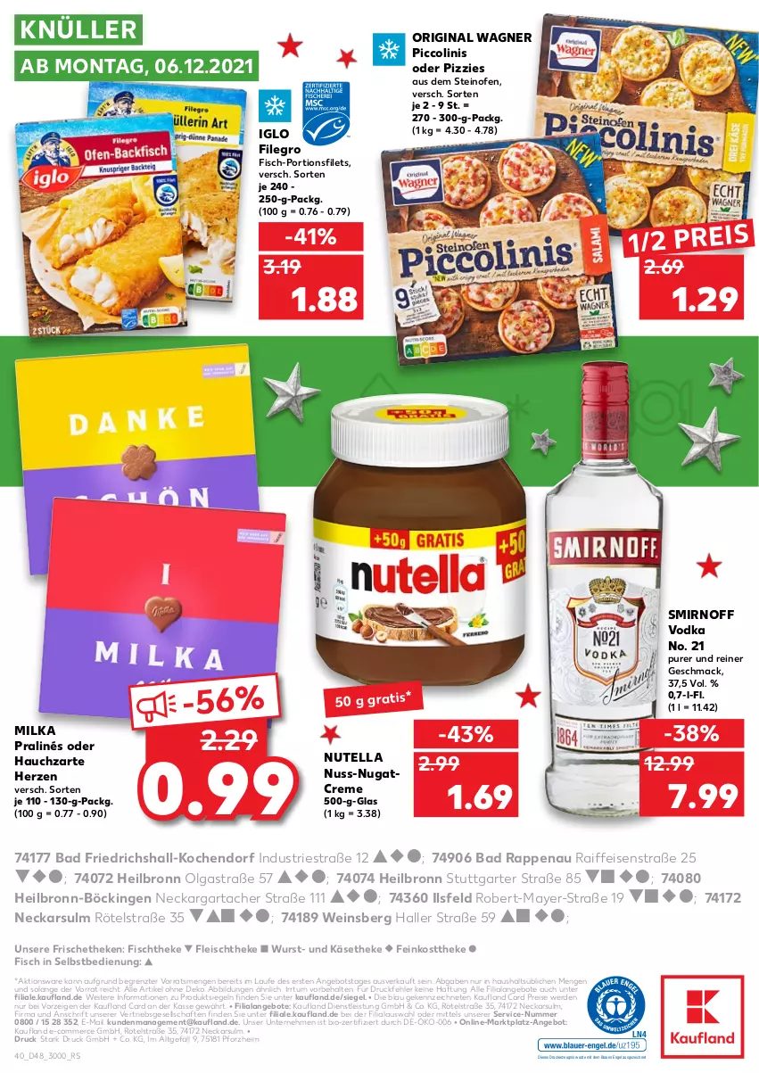 Aktueller Prospekt Kaufland - von 02.12 bis 08.12.2021 - strona 44