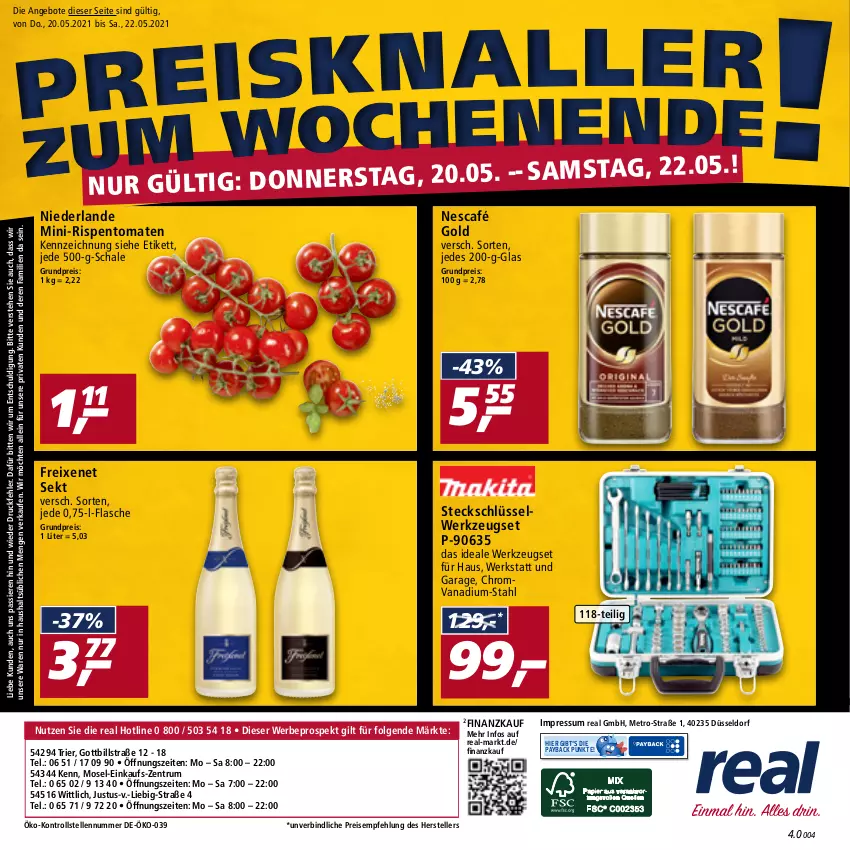 Aktueller Prospekt Real - Real Handzettel - von 17.05 bis 22.05.2021 - strona 48