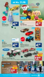 Gazetka promocyjna Aldi Nord - Von Montag - Gazetka - ważna od 26.08 do 26.08.2023 - strona 13 - produkty: Anhänger, auto, dell, deo, disney, elle, ente, gin, LG, Mattel, Mode, Paw Patrol, Plüsch, rel, Spiele, spielzeug, Ti, ZTE