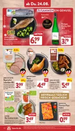 Gazetka promocyjna Aldi Nord - Von Montag - Gazetka - ważna od 26.08 do 26.08.2023 - strona 20 - produkty: aqua, asti, bio, braten, cevapcici, eis, elle, flasche, fleisch, forelle, geback, Geflügel, gin, grill, hackfleisch, henkel, Holz, Käse, küche, Küchen, lachs, leberkäs, leberkäse, nuss, Ofen, pizza, reis, rel, Ria, riesling, rind, rindfleisch, salami, Schal, Schale, schenkel, schwein, schweine, schweinerücken, steak, steaks, Ti, tiefpreis, tisch, trolli, wein, weine, Weißwein, ZTE