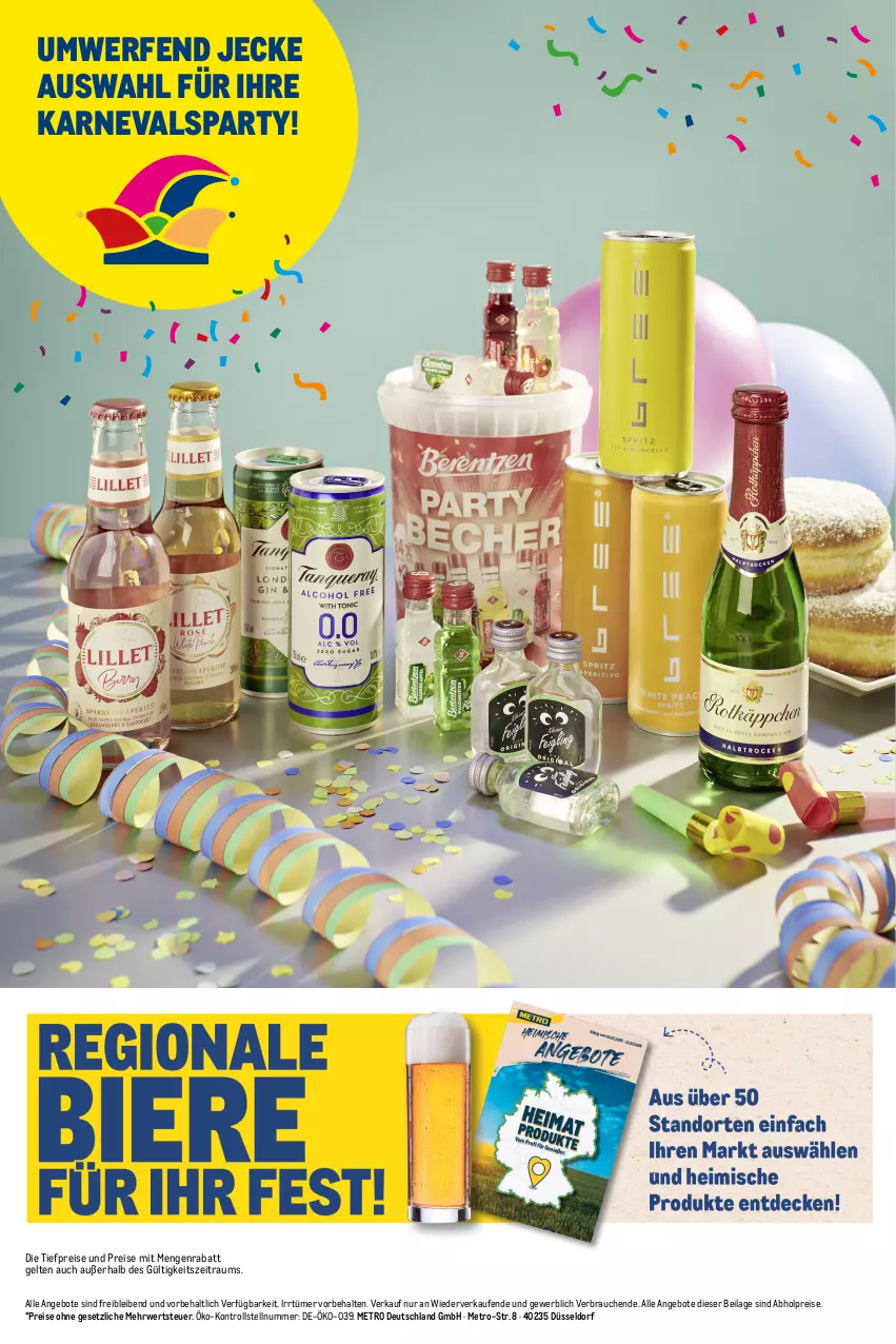 Aktueller Prospekt Metro - Wurfmaterial Karneval - von 01.10.2025 bis 17.02.2026 - strona 13 - produkty: abholpreise, angebot, angebote, eis, ilag, Metro, Rauch, reis, rwe, Ti, tiefpreis