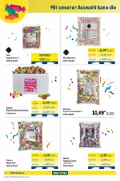 Gazetka promocyjna Metro - Wurfmaterial Karneval - Gazetka - ważna od 17.02 do 17.02.2026 - strona 4 - produkty: aust, beutel, bonbons, Cap, chupa, chupa chups, eis, elle, frucht, gin, karamell, Kaustreifen, Lutscher, Metro, metro gastro, Muscheln, Popp, reifen, reis, Ria, Ti, tiefpreis, Tüte