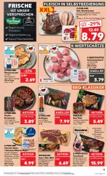 Gazetka promocyjna Kaufland - Prospekt - Gazetka - ważna od 21.06 do 21.06.2023 - strona 17 - produkty: angebot, angebote, auer, backofen, Bau, Bauer, bbq-sauce, beef, besteck, braten, eis, elle, fleisch, fleisch in selbstbedienung, geschirr, grill, grillrippe, gulasch, ilag, jungbullen, kotelett, küche, lachs, marinade, Metaxa, minutensteaks, mozzarella, Ofen, pfanne, pfannen, pfeffer, purland, rel, rind, rinder, rinderbraten, Rippen, rum, rumpsteak, sauce, schnitten, schnitzel, schwein, schweine, schweinegulasch, Schweinelachs, schweinerücken, spare ribs, spargel, steak, steaks, teller, Ti, tomate, tomaten, wein, weine, wiesbauer