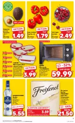 Gazetka promocyjna Kaufland - Prospekt - Gazetka - ważna od 21.06 do 21.06.2023 - strona 7 - produkty: alkohol, angebot, angebote, avocado, avocados, backofen, decke, Deckel, eis, elle, freixenet, garraum, Gorbatschow, gorbatschow wodka, kirsch, kirsche, kirschen, mikrowelle, mint, Ofen, paprika, sekt, Sharp, spülmaschinen, teller, Ti, timer, wasser, wein, wodka