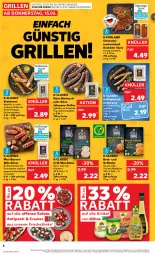 Gazetka promocyjna Kaufland - Prospekt - Gazetka - ważna od 21.06 do 21.06.2023 - strona 8 - produkty: angebot, antipasti, asti, basilikum, Bau, bier, bratwurst, creme, emmentaler, Geflügel, gouda, grill, Käse, Kollagen, kräuter, kräutern, Kühne, Nackensteak, natur, purland, rind, rinder, rostbratwurst, salat, salate, schwein, schweine, schweinenacken, Speck, spitzenqualität, steak, Ti, tomate, tomate-basilikum, weichkäse, wein, weine, WICK, wurst, würstchen, ZTE