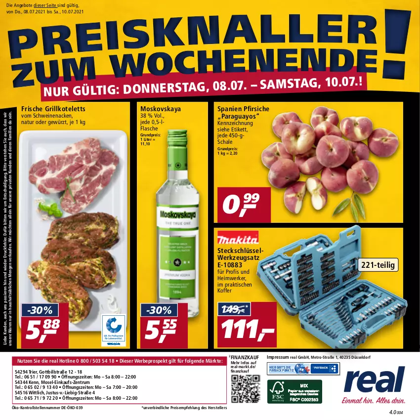 Aktueller Prospekt Real - Real Handzettel - von 05.07 bis 10.07.2021 - strona 48